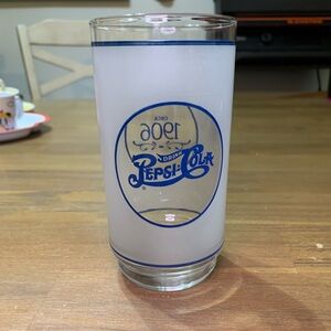 Pepsi Cola Vintage Inspired Glass